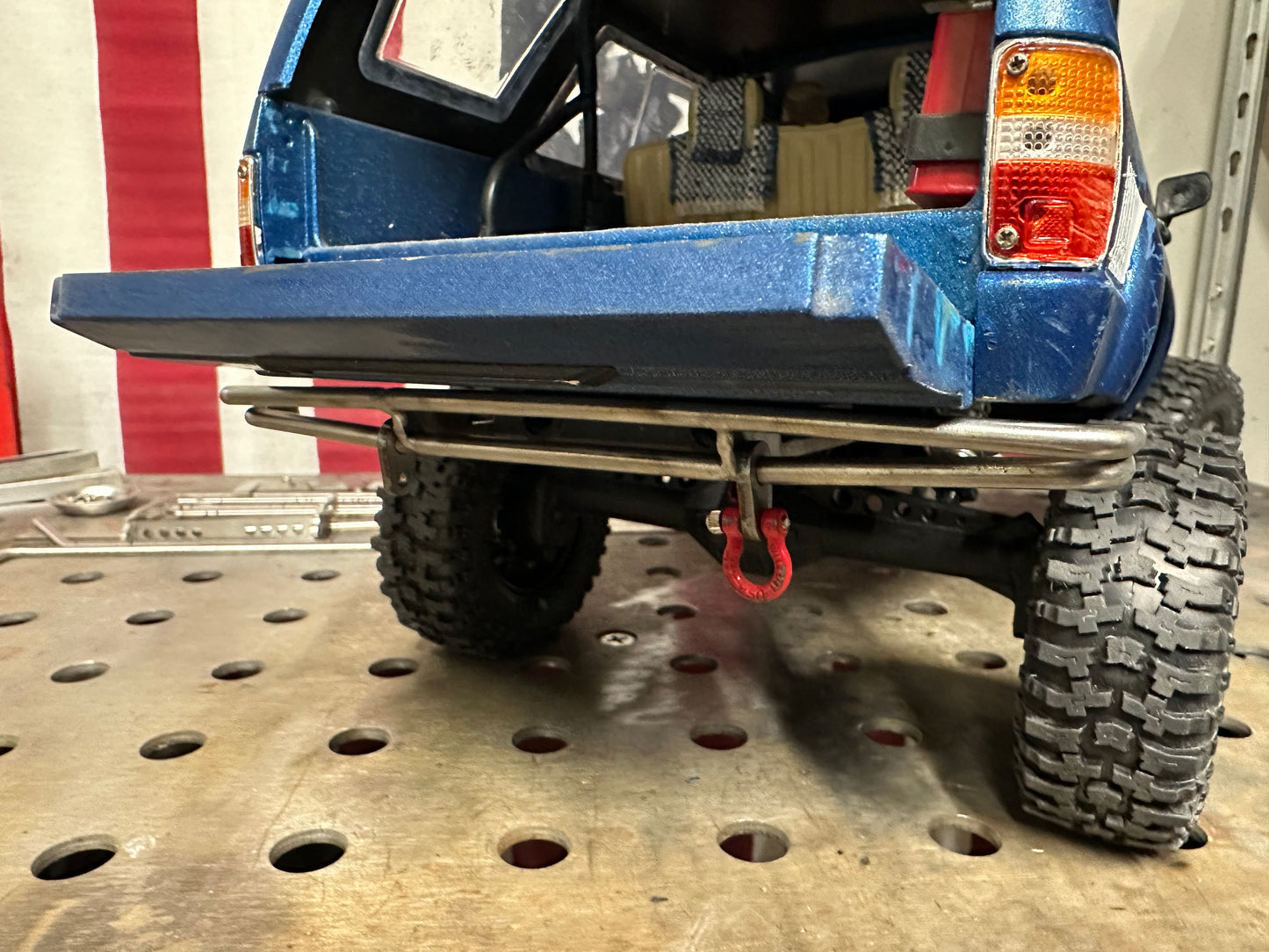 VS4-10 4Runner Offset Double Bar Rear Bumper (Full Length)