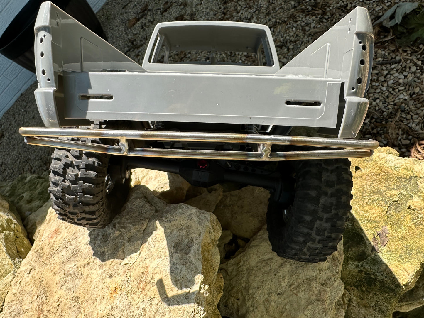 VS4-10 Offset Double Bar Rear Bumper for XtraCab