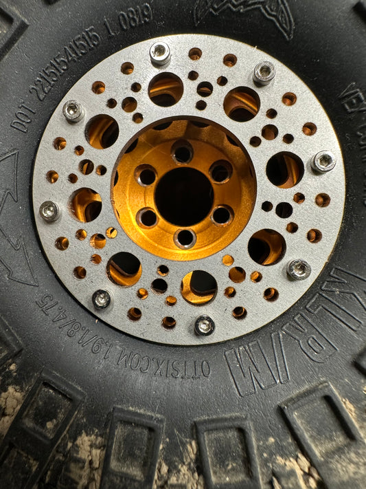 UFO 1.9 Heavy Metal Beadlock Rings (VP Style 24 Bolt) -Set of 4