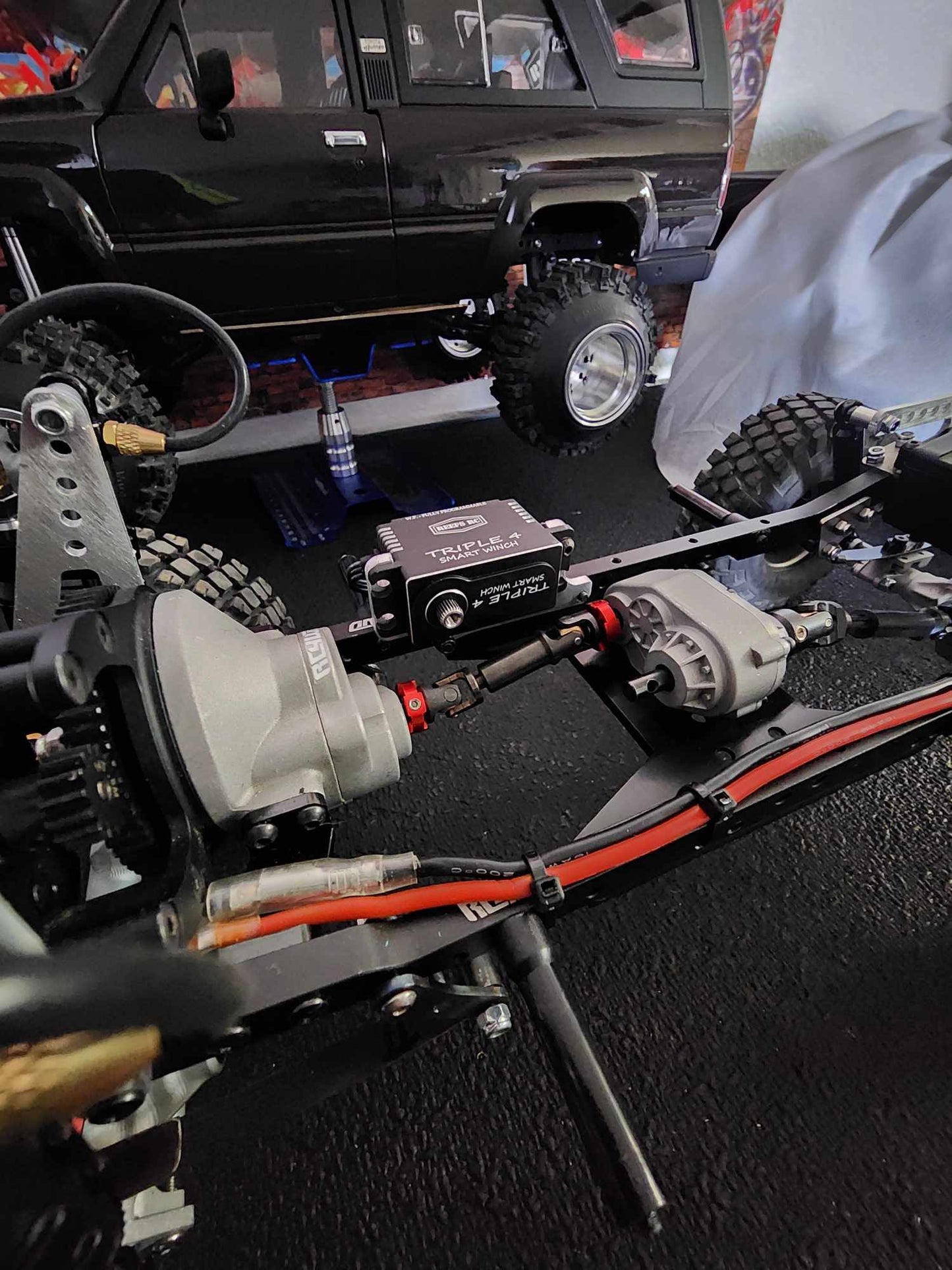 Hidden Servo Winch Mount for TF2 RWB