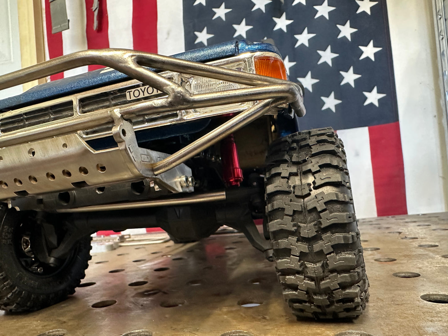VS4-10 Toyota Winch Bumper For RC4WD Scale Warn Winches.
