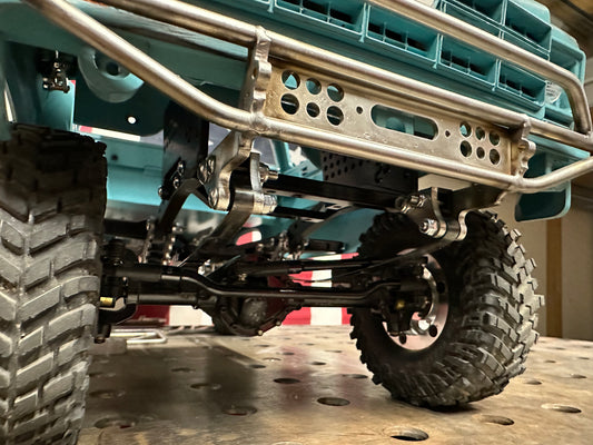 TF2 Chevy K5/K10 Front Tube Bumper w/ Integrated Leaf Mounts