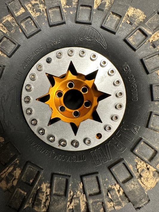 Divine 1.9 Heavy Metal Beadlock Rings (VP Style 24 Bolt) -Set of 4