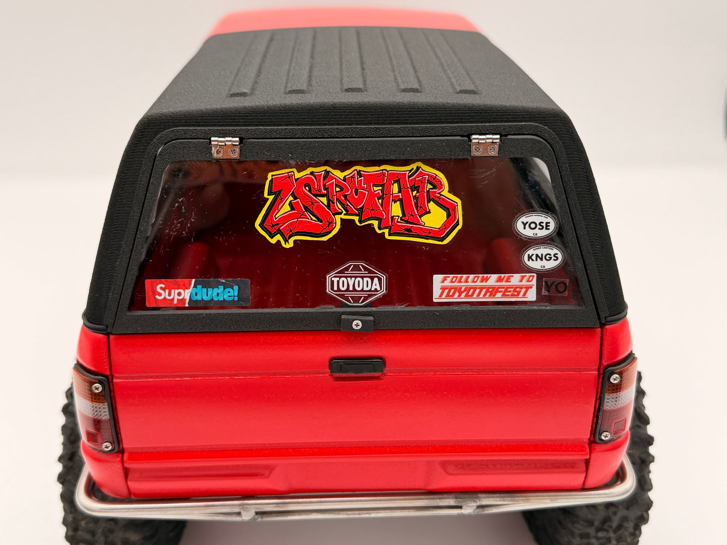 VS4-10 Offset Double Bar Rear Bumper for XtraCab