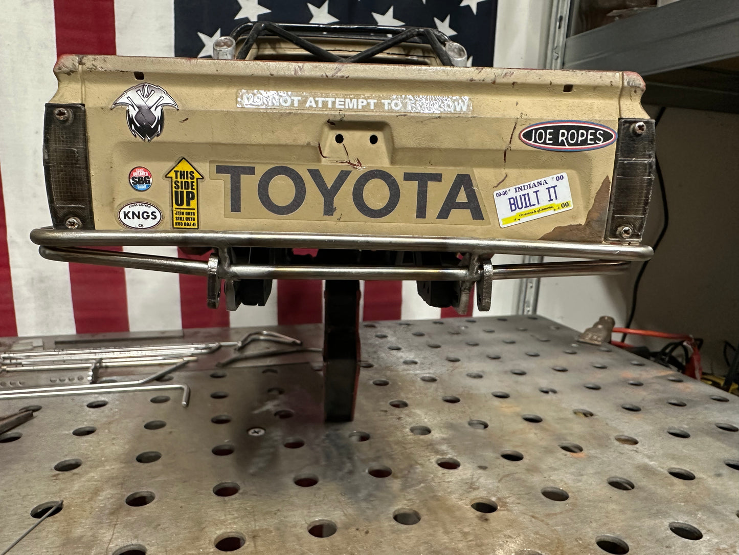 VS4-10 Offset Double Bar High Clearance Rear Bumper for Bobbed 4Runner & Marlin