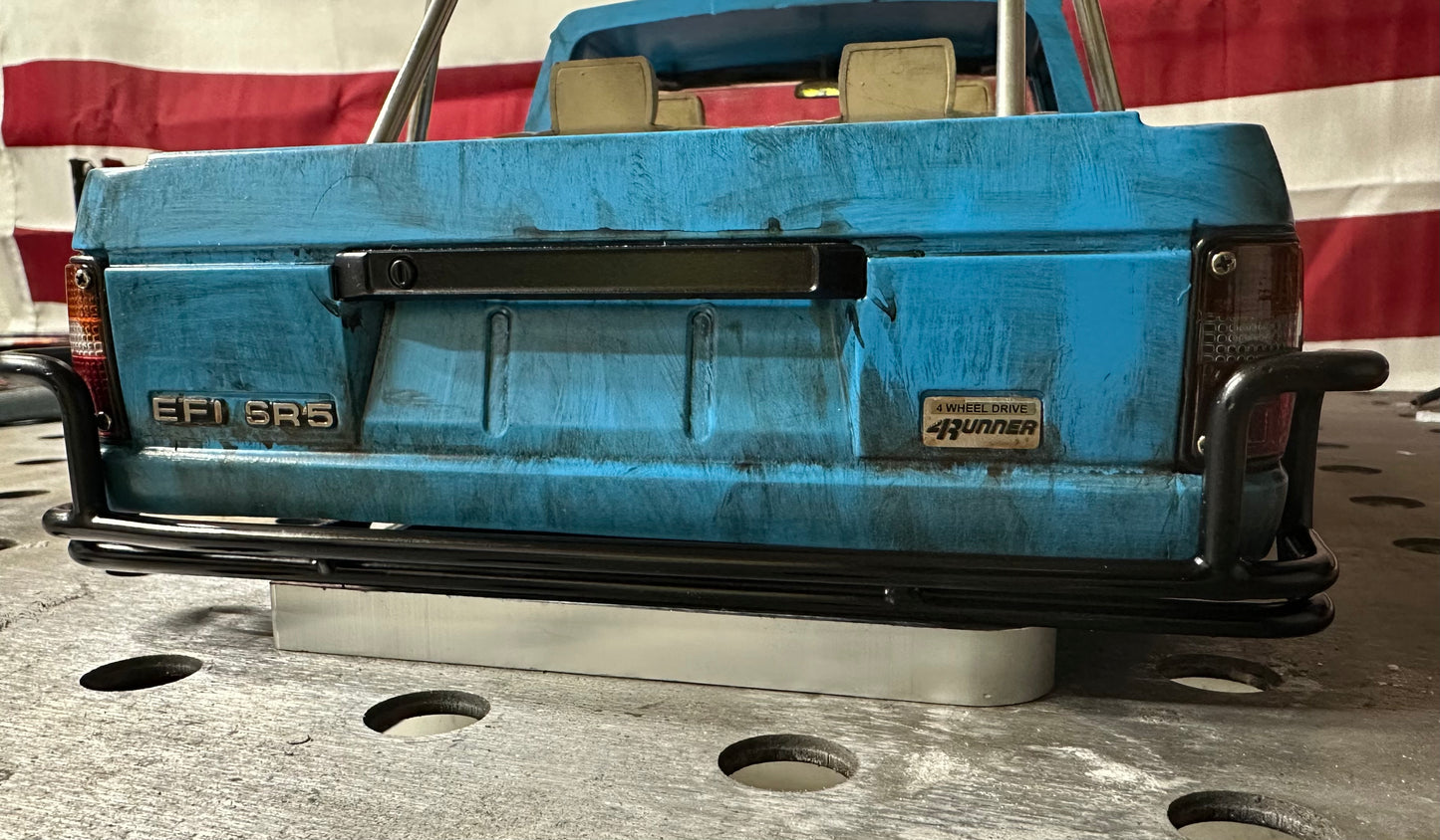 Offset Double Tube Rear Bumper (Shown w/ Optional Side Guards)
