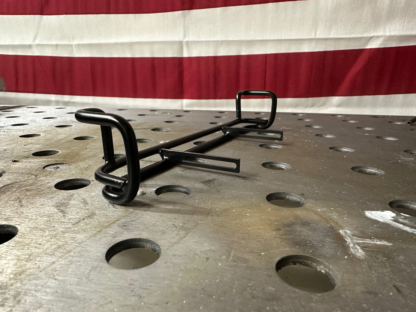 Offset Double Tube Rear Bumper (Shown w/ Optional Side Guards)