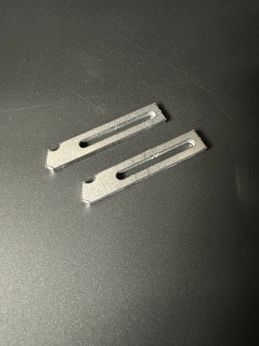 Offset Double Bar Long Bumper Tabs (Pair)