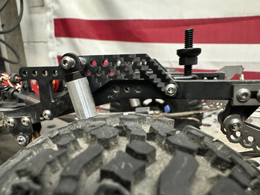 TF2 Carbon HD Low Profile Rear Shock Mounts