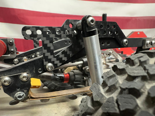 TF2 Carbon HD Low Profile Rear Shock Mounts
