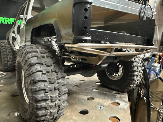 VS4-10 Offset Double Bar High Clearance Rear Bumper For Bobbed XtraCabs