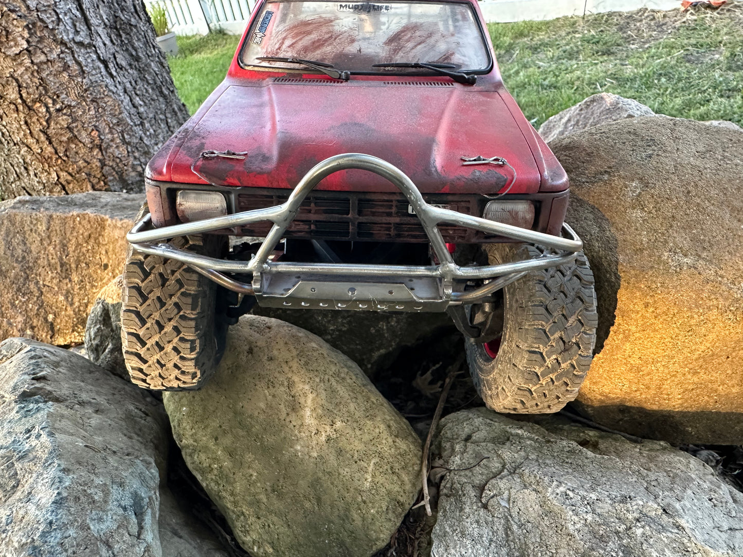 VS4-10 Toyota Winch Bumper For RC4WD Scale Warn Winches.