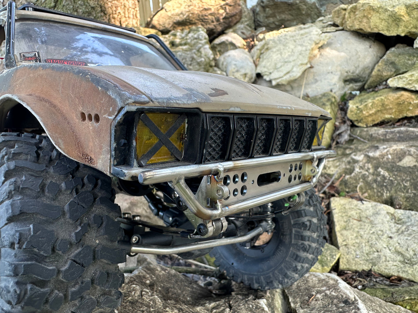 **Build To Order**                    Mojave / ‘82 Pickup Front Bumper w/Leaf Mounts for TF2