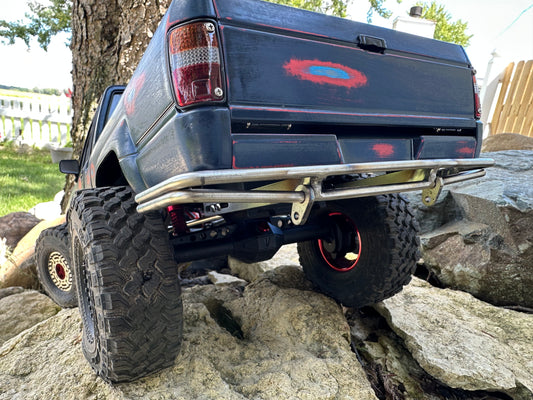 VS4-10 Offset Double Bar Rear Bumper for XtraCab