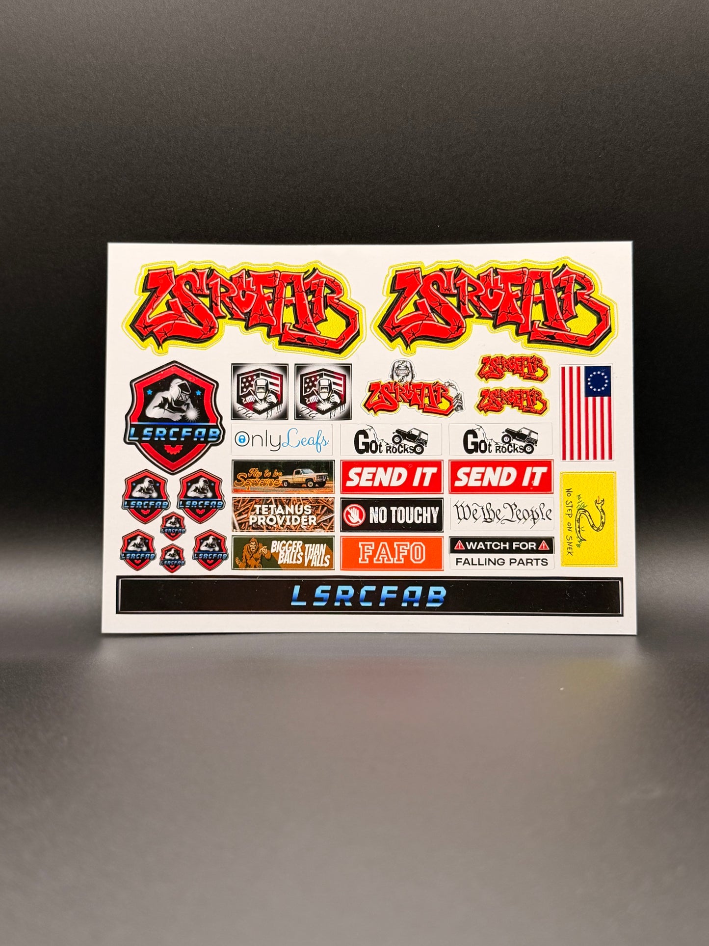 LSrcFab Sticker Sheet