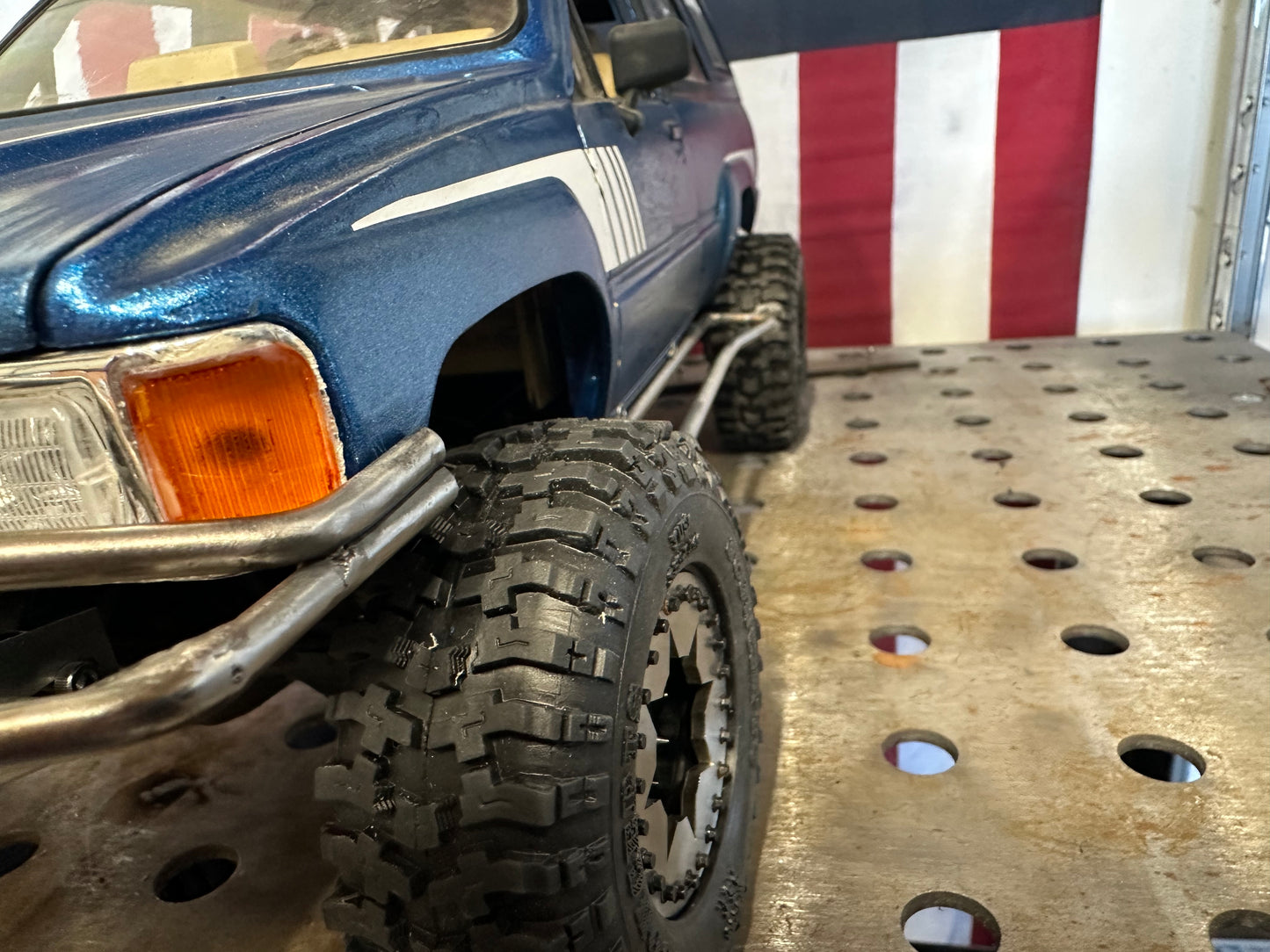 VS4-10 Toyota Winch Bumper For RC4WD Scale Warn Winches.