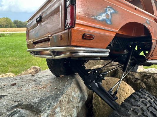 VS4-10 Mojave 4Dr/82 Pickup Offset Double Bar Rear Bumper