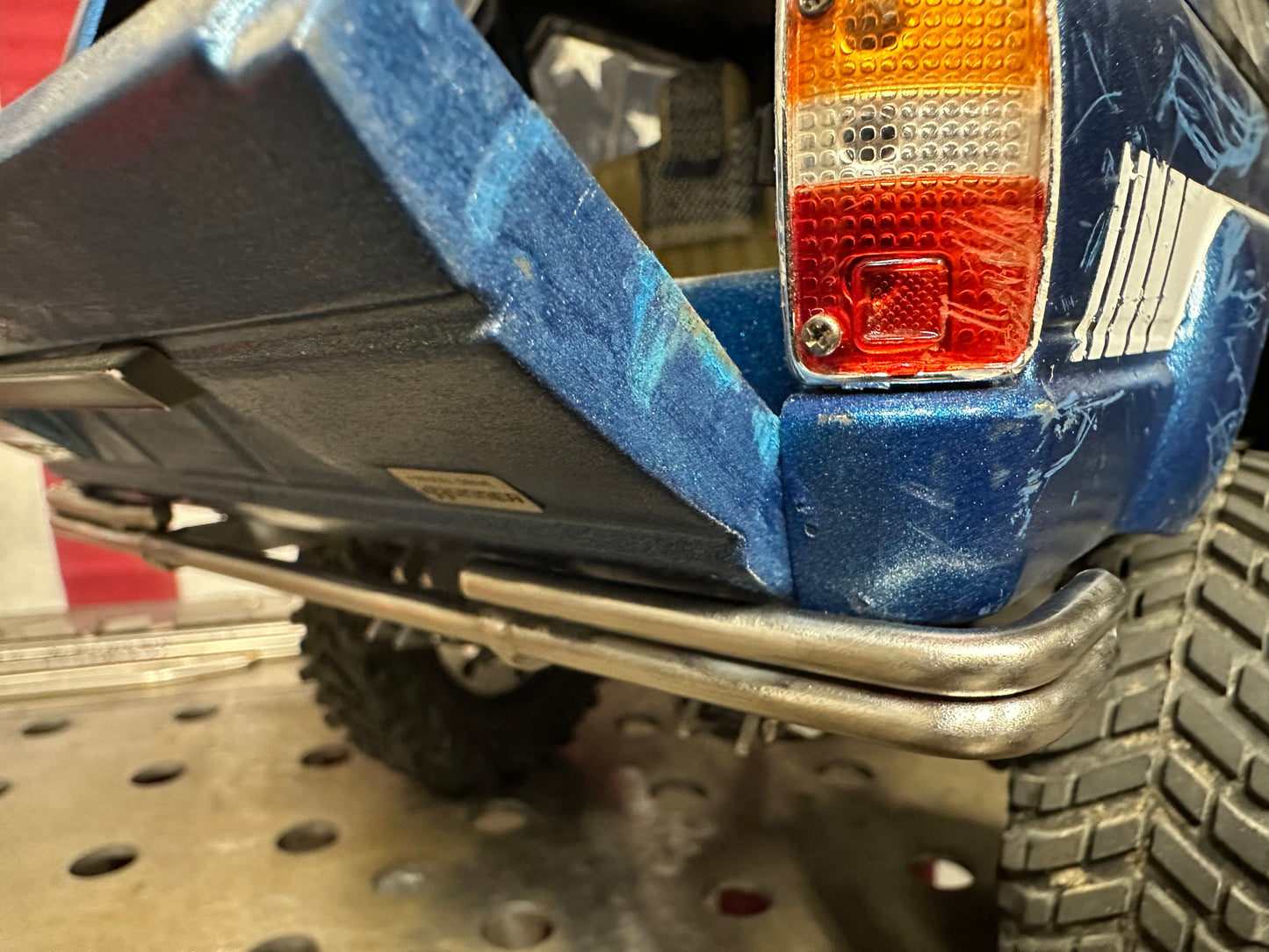 TF2 4Runner Classic Style Double Bar Rear Bumper
