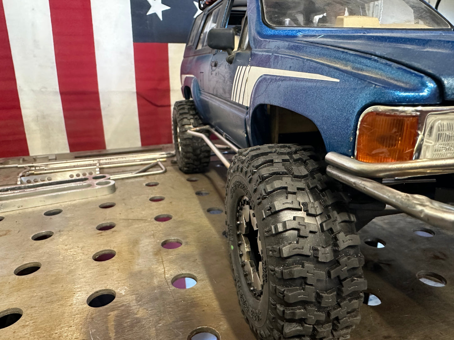 VS4-10 Toyota Winch Bumper For RC4WD Scale Warn Winches.
