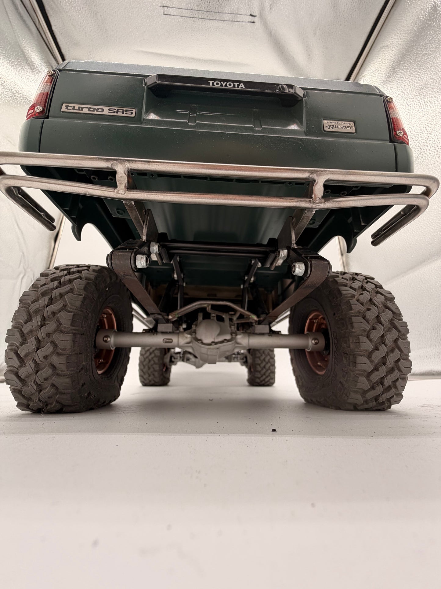 VS4-10 4Runner Offset Double Bar Rear Bumper (Full Length)