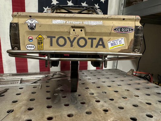 VS4-10 Offset Double Bar High Clearance Rear Bumper for Marlin or Bobbed 4Runner