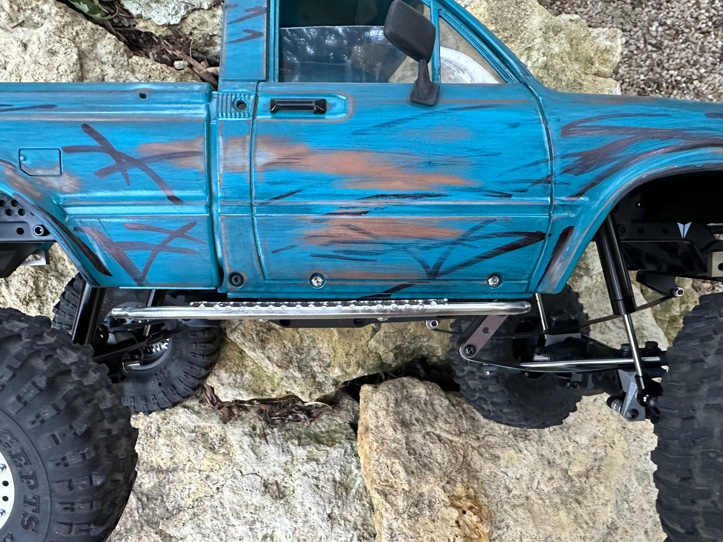 VS4-10 ‘82 Pickup / Mojave 2Door Rock Sliders
