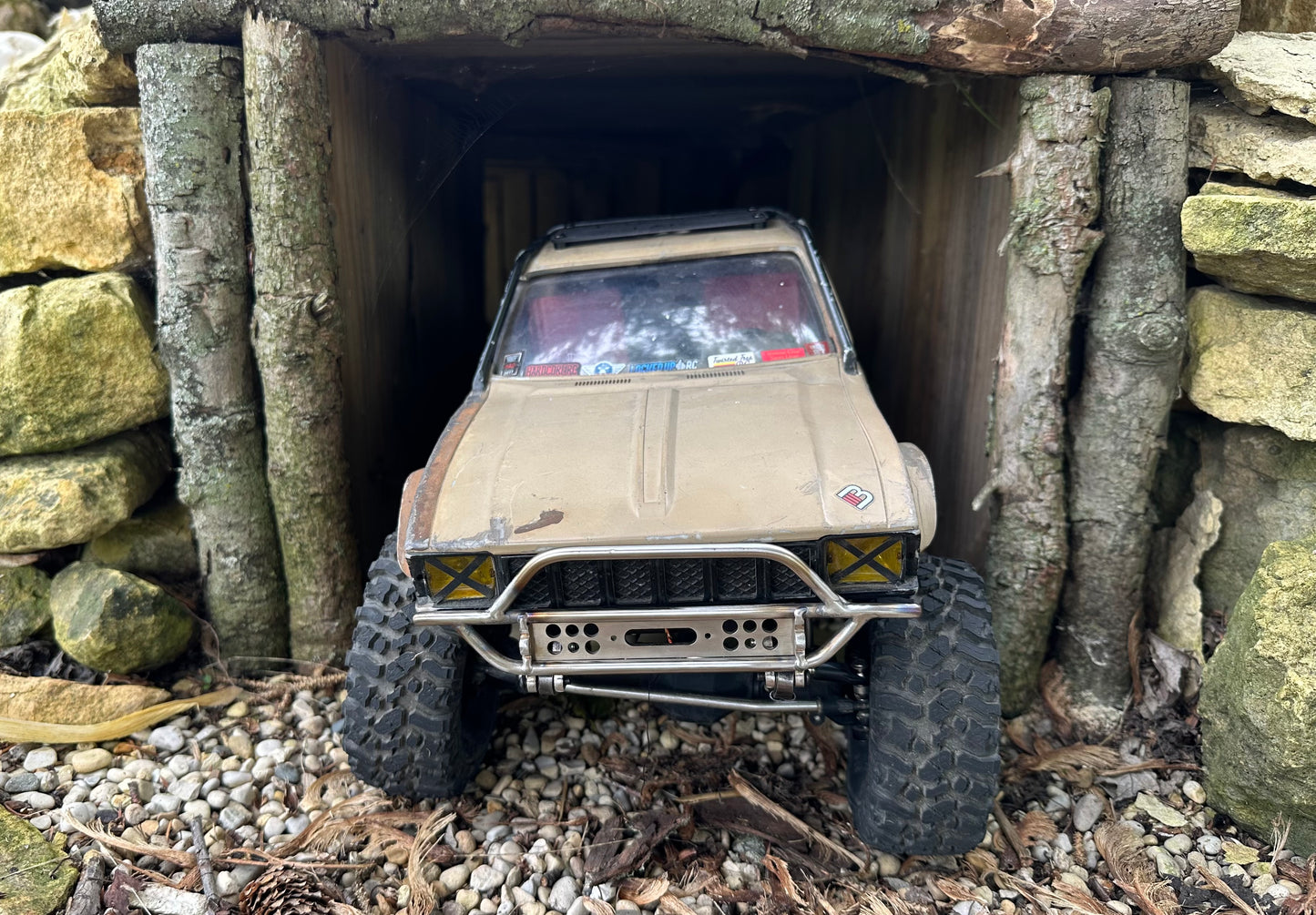 **Build To Order**                    Mojave / ‘82 Pickup Front Bumper w/Leaf Mounts & Trail Bar for TF2