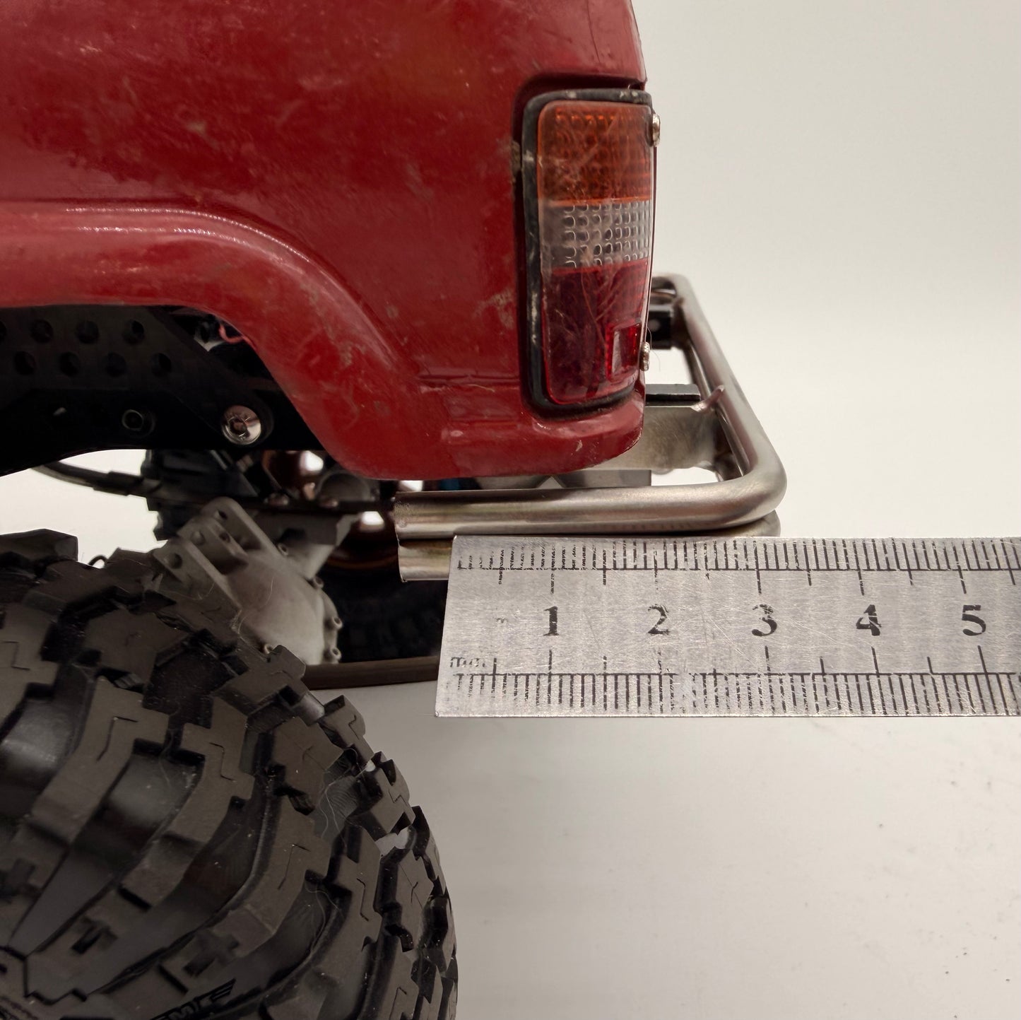 TF2 Double Bar High Clearance Rear Bumper For Bobbed 4Runner & Marlin
