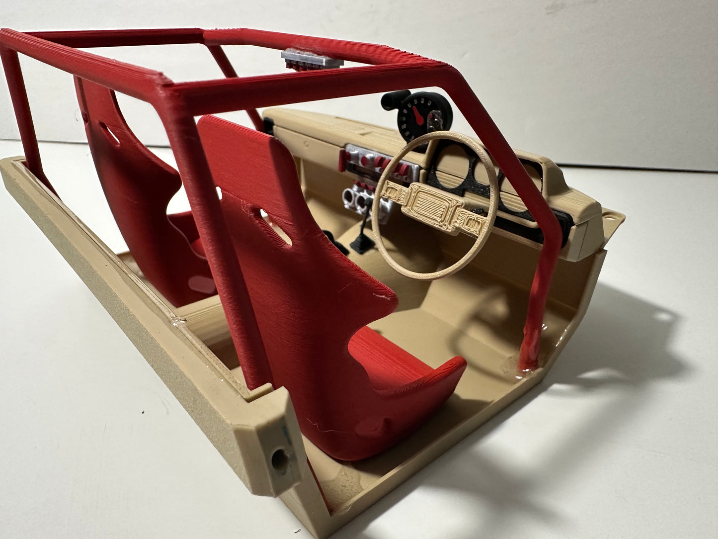 Custom Color Themed Race Interior for Marlin/82 Pickup