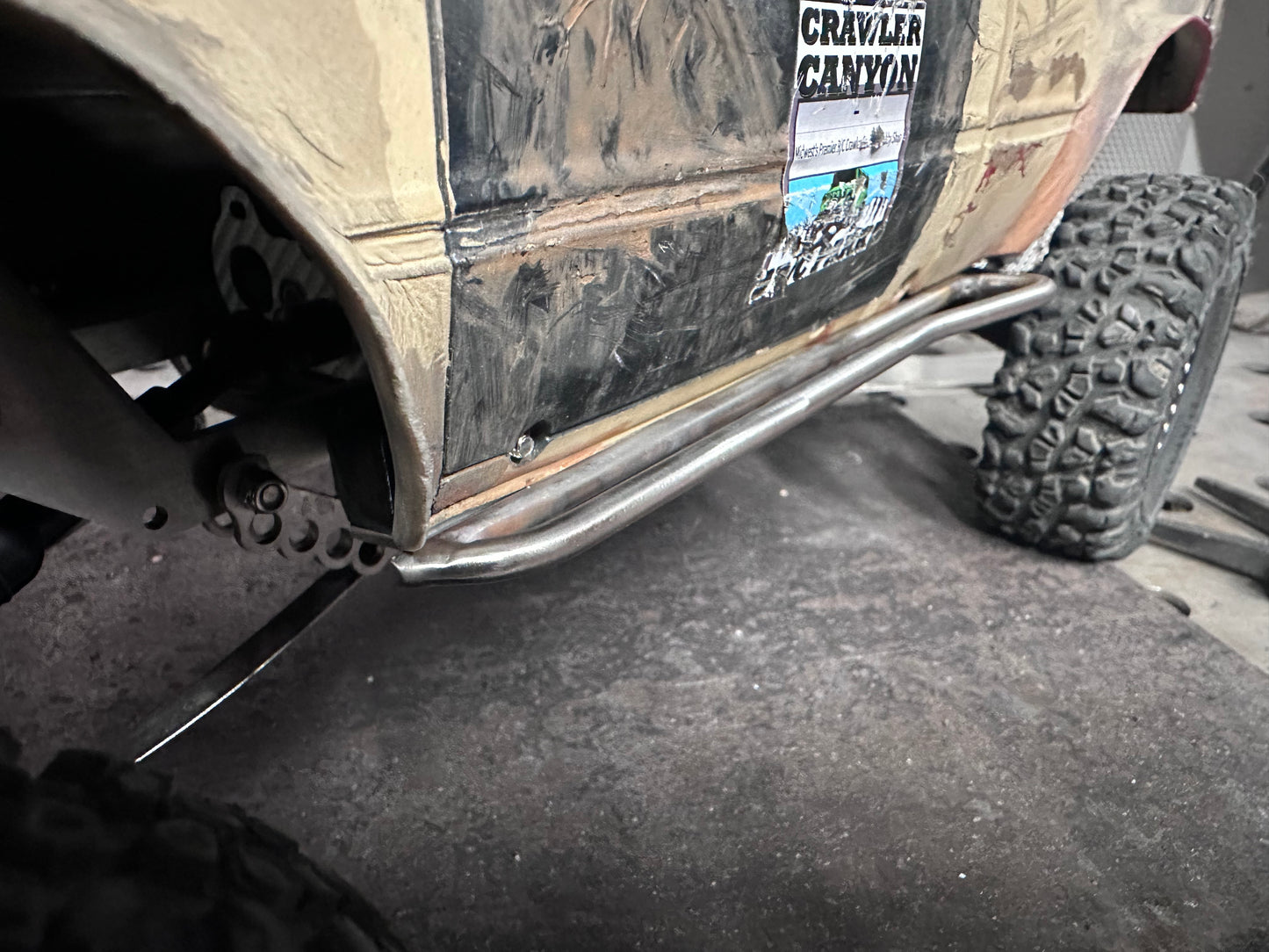 Yumi RWB Chassis Bolt-On Tube Sliders