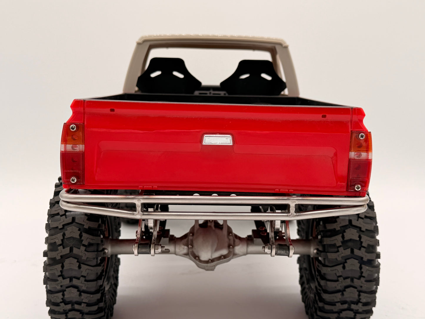 TF2 Double Bar High Clearance Rear Bumper For Bobbed 4Runner & Marlin