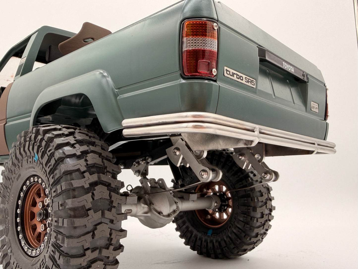 TF2 4Runner Classic Style Double Bar Rear Bumper