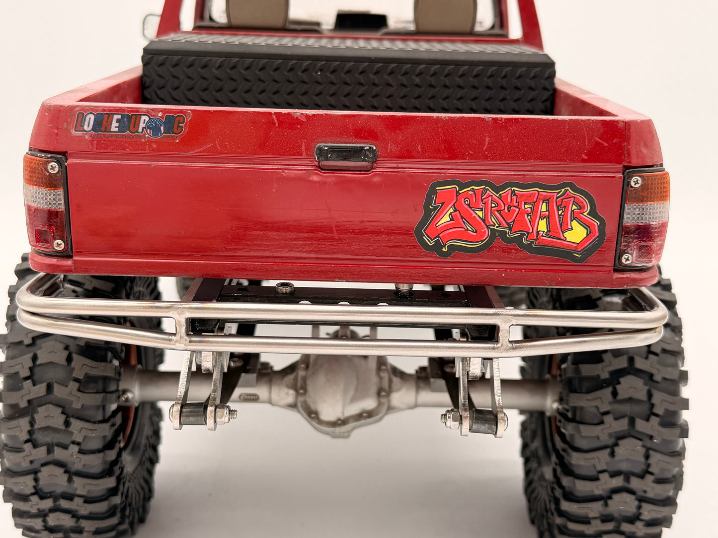 TF2 Double Bar High Clearance Rear Bumper For Bobbed 4Runner & Marlin