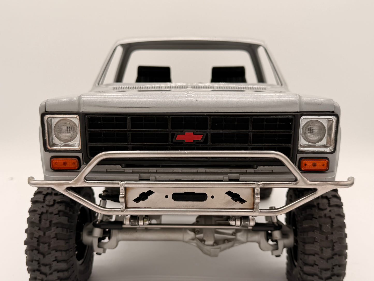 TF2 Chevy K5/K10 Front Tube Bumper w/ Integrated Leaf Mounts