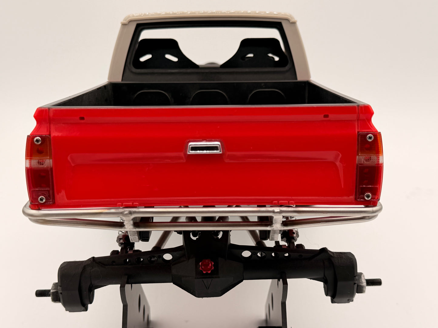 VS4-10 Offset Double Bar High Clearance Rear Bumper for Marlin Beds