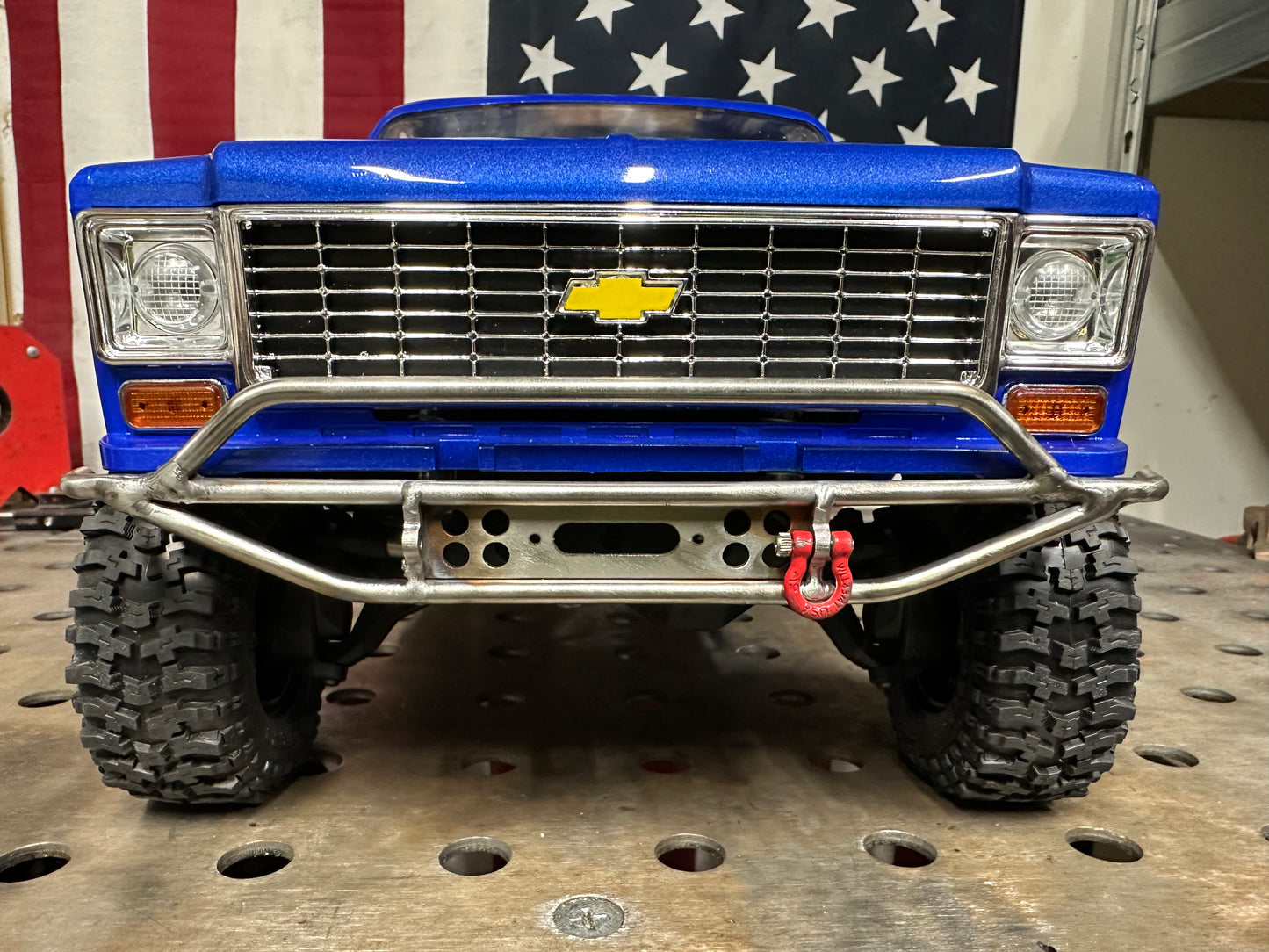 VS4-10 TFC Leaf K5/K10 Chevy Front Tube Bumper
