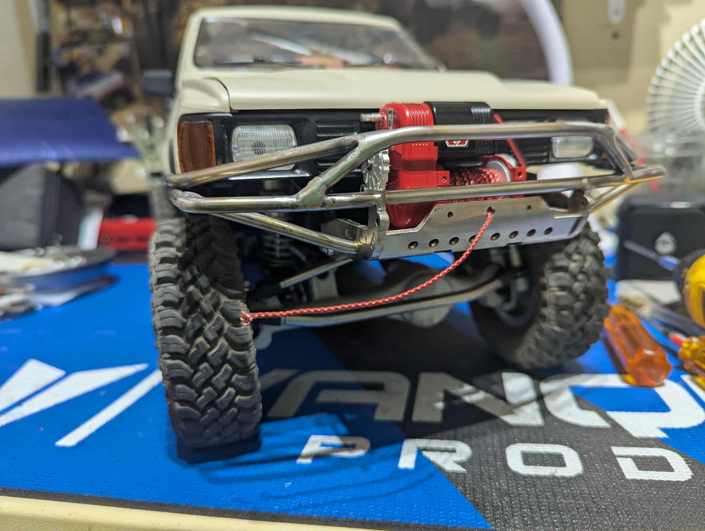VS4-10 Toyota Winch Bumper For RC4WD Scale Warn Winches.