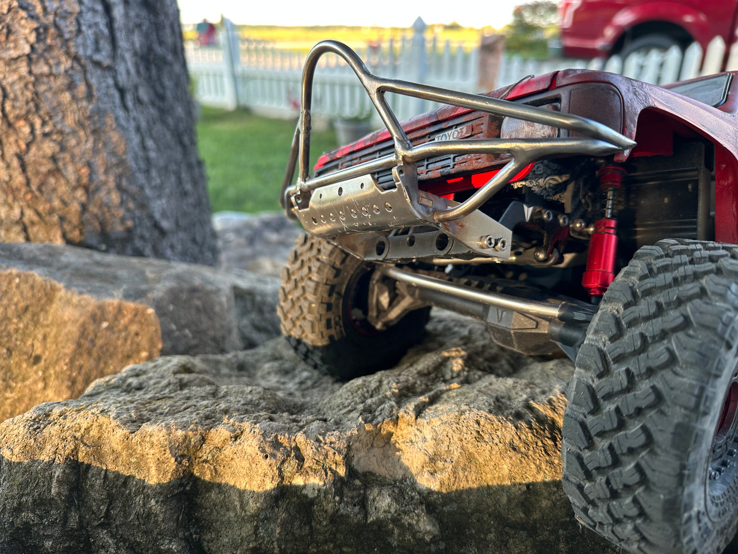 VS4-10 Toyota Winch Bumper For RC4WD Scale Warn Winches.