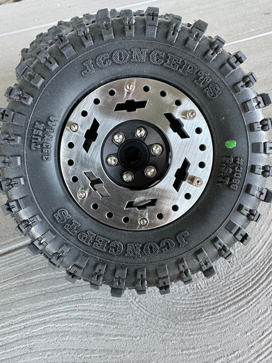 Cheb 1.9 Heavy Metal Beadlock Rings (VP Style 24 Bolt) - Set of 4