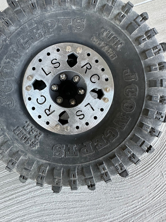 Shield 1.9 Heavy Metal Beadlock Rings (VP Style 24 Bolt) - Set of 4