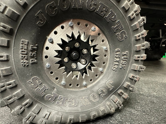 Buzzsaw 1.9 Heavy Metal Beadlock Rings (VP Style 24 Bolt) - Set of 4